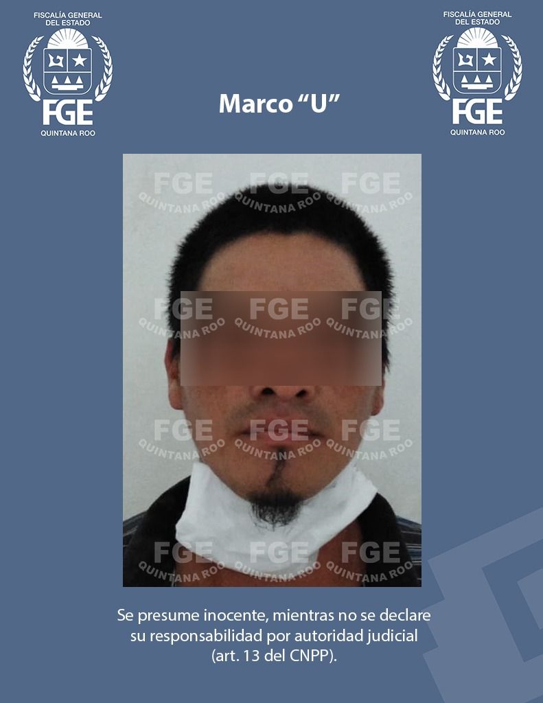 Obtiene FGE vinculación a proceso de Marco “U” imputado por violación