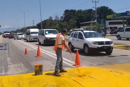 GOBIERNO DE TULUM MEJORA LA SEGURIDAD VIAL
