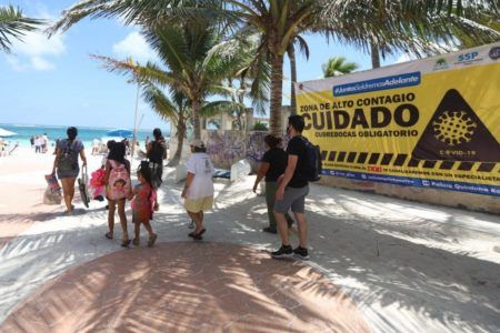 LLAMAN EN PUERTO MORELOS A NO BAJAR LA GUARDIA ANTE EL COVID-19