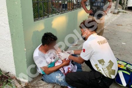 Hieren a una persona en intento de violento robo en Cancún