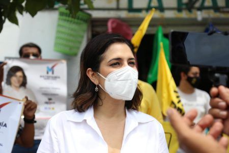 Represento una coalición en la  que militamos como ciudadanos y por los ciudadanos: Estefanía Mercado