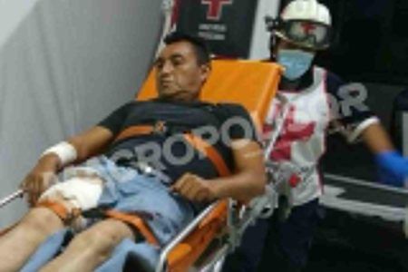 ATACAN CON ARMA DE FUEGO A UN HOMBRE DENTRO DEL BAR CHUKY