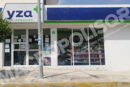 Asaltan una farmacia en Villas del Sol, ante la imparable la ola de atracos violentos a negocios.
