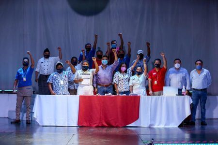 TRABAJADORES DEL HOTEL CATALONIA RIVIERA MAYA VOTARON A FAVOR DE SU CONTRATO COLECTIVO