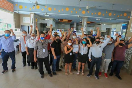 Renuevan trabajadores del Hotel Riu Playacar su Contrato Colectivo de Trabajo