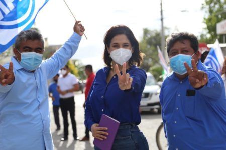 Erradicar corrupción y violencia, demandan ciudadanos, dice Estefanía Mercado