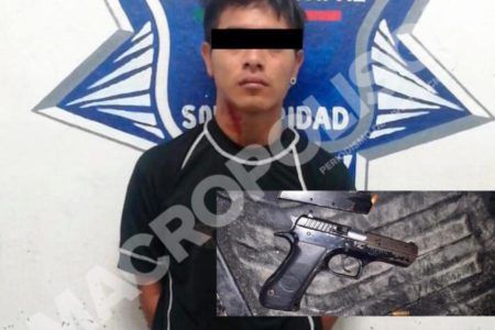 Capturan a violento ladrón en Playa del Carmen