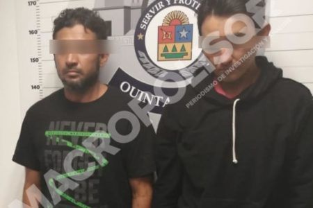 Atrapan a narcomenudistas en Cancún