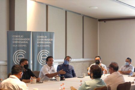 Reitera la iniciativa privada su respaldo al proyecto de Pedro Joaquín para continuar la reactivación económica y turística de Cozumel