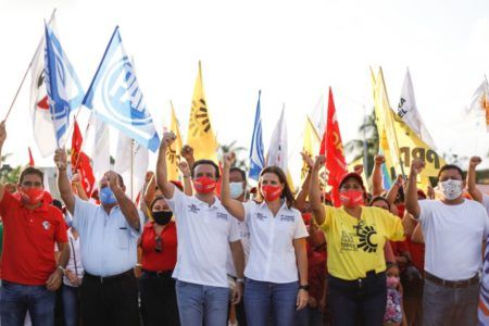 Refrendan habitantes de la Colonia Miraflores respaldo total a Pedro Joaquín