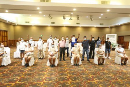 En votación legitiman Contrato Colectivo de Trabajo Blue Bay Grand Esmeralda