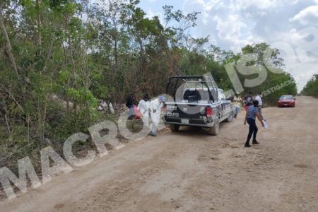 Cancún manchado de sangre; encuentran osamenta en camino de terracería