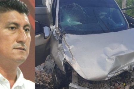 José Alfredo Contreras candidato a la alcaldía de Bacalar se encuentra estable tras salir del quirófano