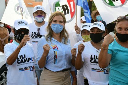 Lili Campos va por el combate frontal a la corrupción