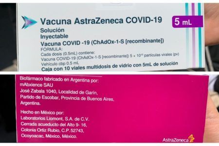Vacunas anticovid de AstraZeneca envasadas en México, listas a finales de mayo: SRE
