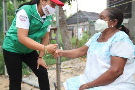 OFRECE BLANCA MERARI APOYO PARA IMPULSAR LAPRODUCCIÓN EN LA ZONA AGRÍCOLA DE PUERTO MORELOS