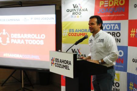 Vamos por un Cozumel con más oportunidades, afirma Pedro Joaquín al presentar 11 nuevos compromisos de campaña de su tercer eje “Desarrollo para Todos”
