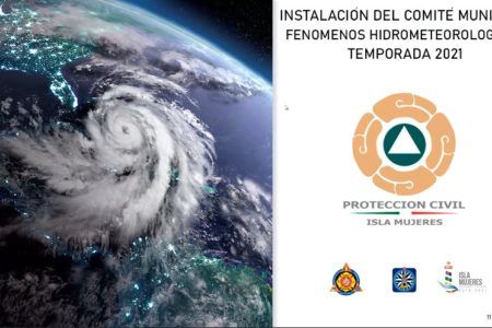 INSTALAN EN ISLA MUJERES EL “COMITÉ OPERATIVO MUNICIPAL ESPECIALIZADO EN FENÓMENOS HIDROMETEOROLÓGICOS TEMPORADA 2021”