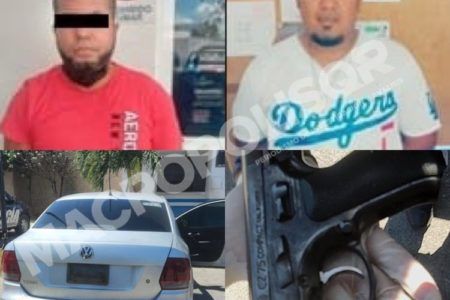 Aplican la jarocha a dos veracruzanos en Playa del Carmen; traían un arma