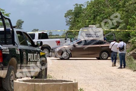 Con el tiro de gracia fue encontrado el cuerpo de un hombre
