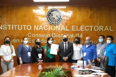 Recibe Laura Fernández constancia de mayoría como diputada federal electa por el Distrito 4