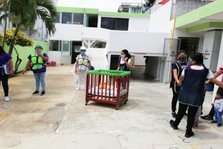 En guarderías del IMSS se refuerzan protocolos de seguridad y protección civil