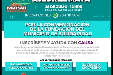 CELEBRARÁ PLAYA DEL CARMEN EL PRIMER TORNEO DE AJEDREZ MAYA EN LA HISTORIA.