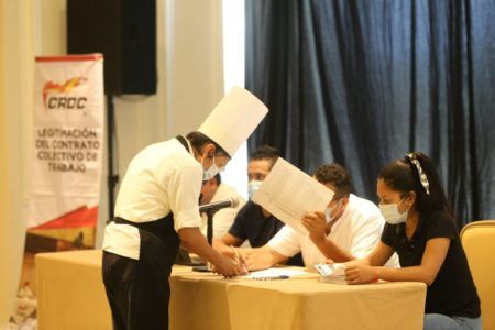 Legitiman trabajadores del Hotel Grand Velas All Suite & Spa su Contrato Colectivo