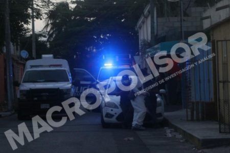 EJECUCIÓN A DOMICILIO. Con tres disparos en el pecho fue asesinado un sujeto en Cancún