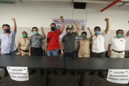 SE FORTALECE LA ESTRUCTURA SINDICAL DE LA CROC EN XCARET