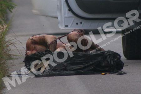 INHUMANA TORTURA.- Hallan cuerpo embolsado y desmembrado