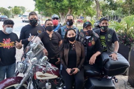 Llaman Motociclistas Unidos de Quintana Roo a donar para adultos mayores