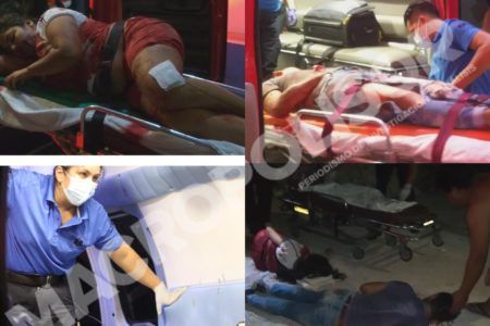 RAFAGUEAN A TAXISTA.- Muere el ruletero y dos pasajeros heridos