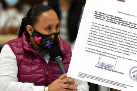Se reintegra Cristina Torres al Congreso del Estado con la bancada de Morena