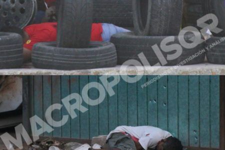 MATAN A TRES EN VULCANIZADORA.- Eran dos trabajadores y un cliente los hoy occisos en Cancún