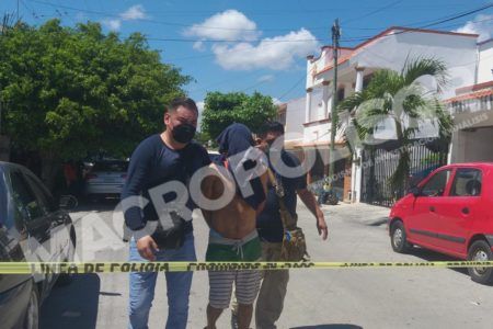 DESMANTELAN NARCO LABORATORIO EN CANCÚN.- Gracias a riña policías decomisan cocaína, marihuana y armas largas