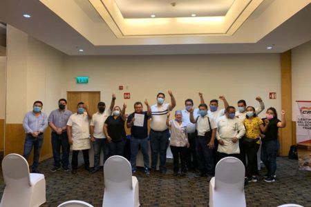 Las y los trabajadores del Hotel Fiesta Inn Chetumal legitimaron su Contrato Colectivo de Trabajo