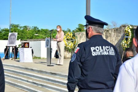 Con honores despiden al policía Roberto Carlos Jiménez Osorio