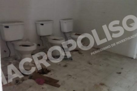UN ASCO, CASETAS POLICÍACAS.- Beristain tenía en total abandono la policía