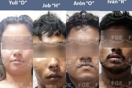 MULTIHOMICIDAS.- 4 detenidos en Playa del Carmen están relacionados con 8 homicidios 3 tentativas de homicidios y un secuestro