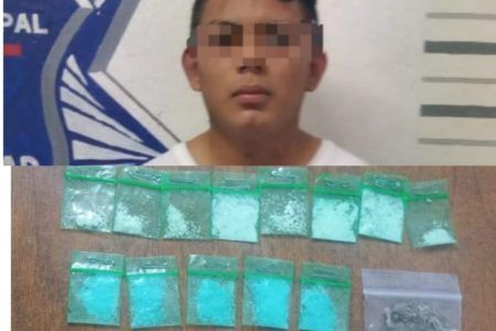 COBRABA DROGA A GOLPES.- Yucateco fue detenido con cocaína dentro de un bar de Playa del Carmen