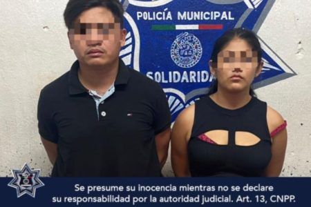 POR VENTA DE DROGAS PAREJA VA A LA CÁRCEL EN PLAYA DEL CARMEN