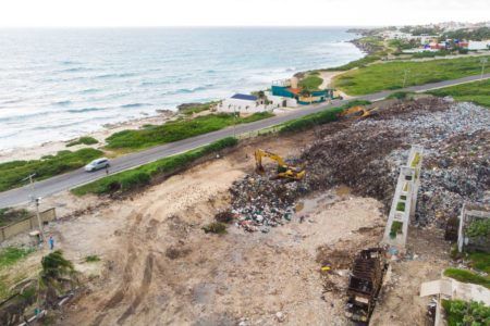 Más de 13 mil toneladas de basura se han retirado de la unidad de transferencia de Isla Mujeres