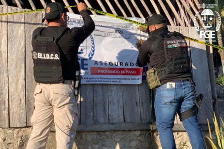 Limpian de drogas vivienda en Chetumal