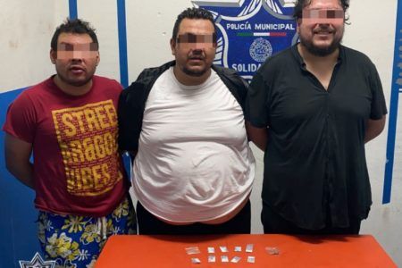 Aseguran a “pesados” narquillos en Playa del Carmen