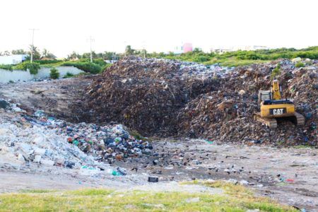 En 85 días Atenea Gómez retiró 18 mil toneladas de basura