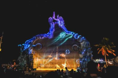 Video mapping dará regresiva para recibir al Año Nuevo en Solidaridad
