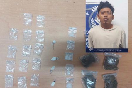 Frustran distribución de drogas en Playa del Carmen