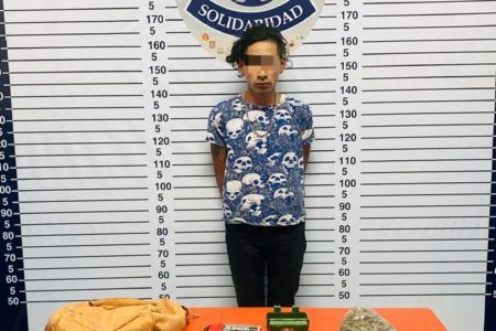 Cristal, crack y mota, cae en Villas del Sol otro vende droga