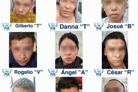 La ley protege sus rostros pero si los logras reconocer denúncialos, ellos son secuestradores 